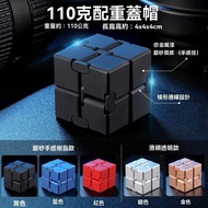 Taiwan Hot Sale [Free Shipping] Fingertip Rubik's Cube Decompression Rubik's Cube Aluminum Alloy Rub