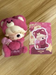 Dimoo Lotso 熊抱哥 盲盒公仔連卡