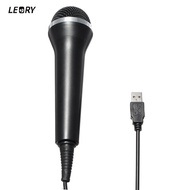 LEORY USB Wired Microphone Condenser Mini Studio Audio Mic Universal Portable Mic For Laptop Compute