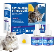 Cat Calming Diffuser - Feline Pheromone Plug-in, anxiaty-Relief Diffuser | Prevents Scratching, Spra