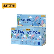 Ready Stock 52TOYS Stitch Come Play Flocking Refrigerator Stickers Mystery Box Magnetic Stitch Toys 