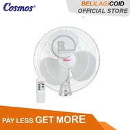 Cosmos Kipas Angin Dinding Dengan Remote 16 WFCR / Kipas Remot Cosmos / Wall Fan Cosmos 16WFCR