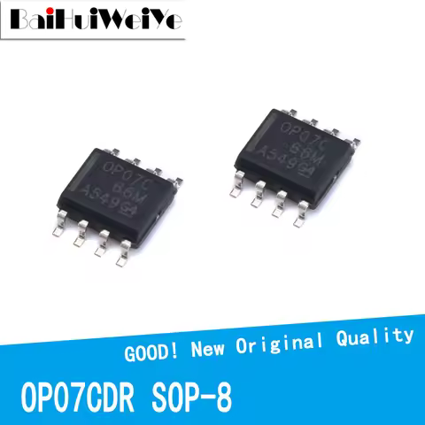 10PCS/LOT OP07C OP07CDR OP07 SOP-8 SMD New Good Quality Chipset