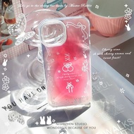 Cherry Wine Suitable for 16/15Promax Phone Case iPhone14 Niche 13/12 Creative 11 Shock-resistant 78