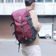 KS 781 Tas Ransel Semi Keril Pria Spesial Ultah Sacma Anti Air 35 Liter Free Raincoat Distro Saingan