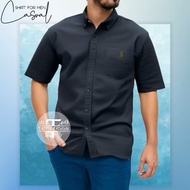 🇲🇾100 % Oxford Cotton Men's Short Sleeve Shirt🇲🇾