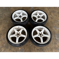 ORIGINAL RAYS - Gram Lights GL-57CR JDM Sport Rim 19” 8.5jj 5X100 ET45 MADE IN JAPAN 🎌🇯🇵