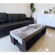 Best Soft laspur Fur Tablecloth UK 100x50cm Alas Meja Table Cloth Table Cover