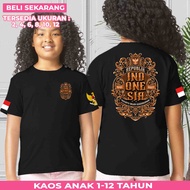 CHILDREN'S SCREEN-PRINTED T-SHIRTS FOR THE REPUBLIC OF INDONESIA 2025 AUGUST - PREMIUM 17 AUGUST T-S