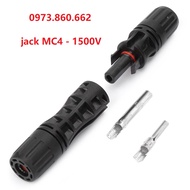 Combo 10 Giắc nối MC4 - JACK MC4 1500V Giắc kết nối pin năng lượng mặt trời