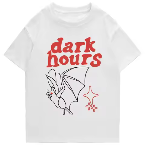 Men Hip Hop TShirt Streetwear Star Dark Bat Graphic Women TShirt Summer Short Sleeve Tshirt Harajuku