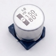 150uF 80V 125°C SMD Aluminum Electrolytic Capacitor