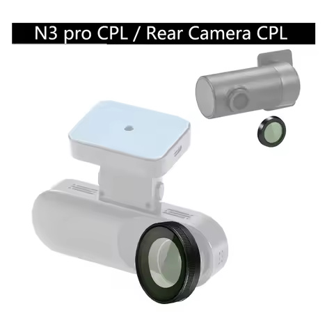 for DDPAI Dash Cam Mola N3 Pro HD Lens Dust Protection Anti Glare CPL Filter for DDPAI Rear Camera C