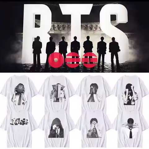 FAST SHIP - Arirang BTS Members Graphic 2026 Retro BTS Merch T-shirt 2026 Summer Men Women T-shirt C