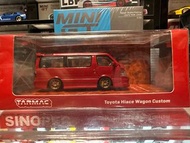 Tarmac Works ROAD64 1:64 合金模型車 - 豐田 Toyota Hiace Wagon Custom Red