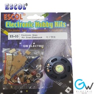 ESCOL ES-03 Electronic Hobby Kit Mini Siren KIT SIREN ELEKTRONIK