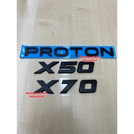 Emblem logo proton X50 proton X70 black matte