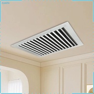 Koklife HVAC Vent Duct Cover White Linear Bar Grilles for Office Buildings Basements
