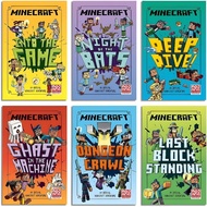 Minecraft Stonesword SAGA Complete Set of 6 Books - English Adventure Novel - English Educational No