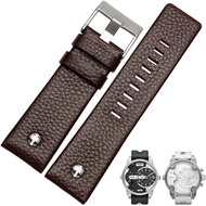 Genuine leather watchband for diesel DZ7257 1657 4323 7314 7313 7371 watch belt strap 22 24 26 27 28