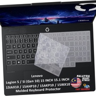 Keyboard Cover for 2025 Model Lenovo Legion 5 Gen 10 Legion 5i Gen 10 15" 15.1" (Model:15IAX10 15AHP
