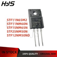 10PCS STF12NM50ND STF15NM65N STF11N65M2 STF25NM50N STF11NM60N TO-220F Transistor In Stock mos in sto