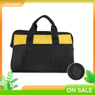 {August in New} 14-Inch Oxford Tool Bag with 14 Pockets for Electricians & DIY Projects