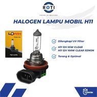 H11 12V CLEAR CAR LIGHT HALOGEN BULB