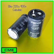 Elko Cabutan 220u 220uf 400v 450v Elco Copotan Ori Original