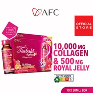 ★ [2 Boxes] AFC Tsubaki Ageless 10000mg Collagen Drink ★ + Royal Jelly for Radiant Skin Whitening