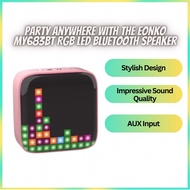 Pixel 8W Portable Bluetooth Speaker With LED Displays Animation Support BT/USB/TF/TWS Bluetooth 5.0 Wireless Speaker