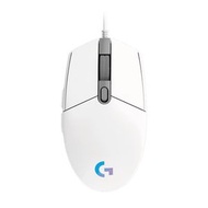 羅技(Logitech) G102第二代LIGHTSYNC遊戲滑鼠-白色 白色