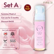 【Ready Stock】Pure51 ( Esspur51) Feminine Wash 200ML