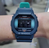 นาฬิกาCasio ยักเล็ก DW-5600CC-2DR ทูโทนสีกลมฟ้า ใส่ได้ทุกวัย(ฟรีกล่อง)