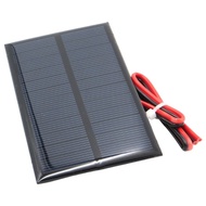 Solar Cell Solar Panel 6V 1W 30CM Cable For Solar-Powered DIY Science Projects【SWEETBABY】