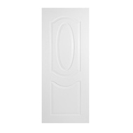 ส่งฟรี! ประตูภายนอก UPVC PARAZZO MN002 80x200 ซม. สีขาว ไม่เจาะ UPVC EXTERIOR SLAB DOOR PARAZZO MN00