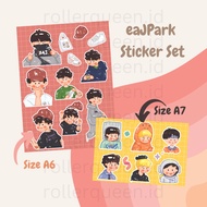 Eajpark Sticker LA Staff HITC 2022 And special halloween eaj park jae