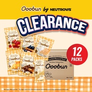 [CLEARANCE STOCKS] Ooobun by Neutrovis HALAL Assorted Flavoured Toast Bread & Cake | 12pcs Value Set