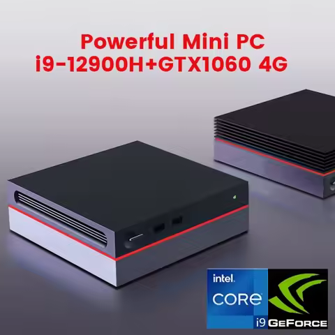 2023 AKPAD Mini PC Gamer 12th Gen Intel i9 12900H i7 12700H NVIDIA GTX 1060 4G Micro Gaming Computer