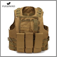 Fuguiniao High Quality Tactical Vest Black Mens Vest Field Waistcoat Combat Carrier(Free Shopping)