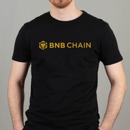 BNB Chain Network Binance Crypto Blockchain Premium Cotton Clothing t-shirt