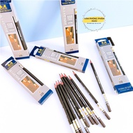 Hộp 12 Cây Bút Chì Gỗ ELISA Ngòi 2B/3B/4B/5B/6B Cao Cấp TODO SUYO