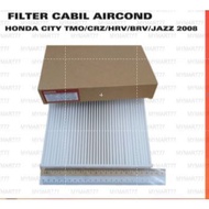 HONDA CITY TMO TM0 BRV JAZZ TFO TF0 2008 FILTER AIR CABIN Filter Penapis Udara Kereta 80292-TGO-W02 