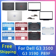 New For Dell G3 3590 3500 P89F Shell Replacemen Laptop Accessories Lcd Back Cover/Front Bezel/Palmrest/Bottom/Hinges With LOGO