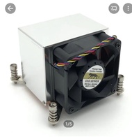 *New* COOLSERVER 2U6C CPU Server Cooler 135W Mute 4Pin PWM CPU Cooling Fan for Intel LGA 1151 1155 1