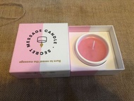 54 Celsius secret message candle - Burn to reveal the message
