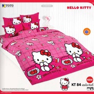 TOTO ชุดเครื่องนอน (ผ้าปู+นวม) ขนาด 6 ฟุต KT84 (ลิขสิทธิ์แท้ 100%)