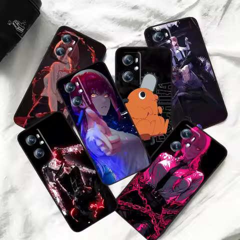 Chainsaw Man Movie Comic Anime For OPPO Find X6 X5 X3 A54S A5 A94 A16 A53S A57 A74 A72 A98 A78 A96 A
