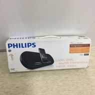 PHILIPS Docking Speaker FREE Bluetooth Music Receiver BLACK USED 飛利浦喇叭