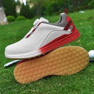 Footjoy~New Men's Waterproof Golf Shoe Spikes Golf Sneakers Outdoor Premium Sneakers Non-Slip Walking Shoes Men